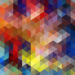triangle abstract background vector image