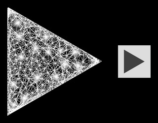 magic intersected mesh play function with light vector image