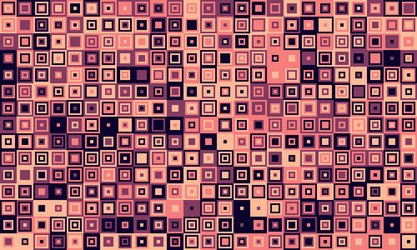 trendy mosaic-style pattern with structured vector image