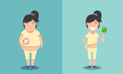Woman Fat Ugly Vector Images (58)