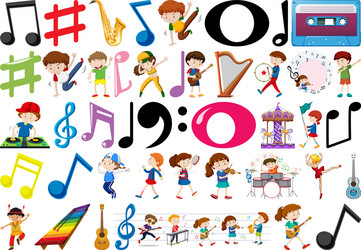A musical object set vector