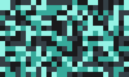 geometric grid pattern with textured cubes vector image