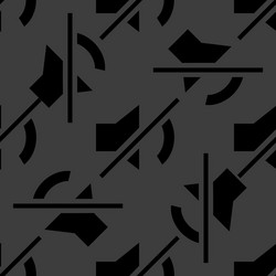 mute sound web icon flat design seamless pattern vector image