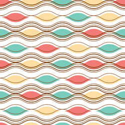 Seamless geometric colorful pattern background vector