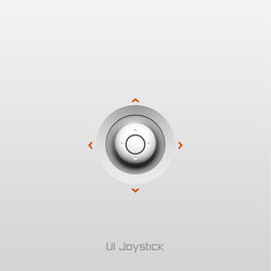 Joystick UI Button vector