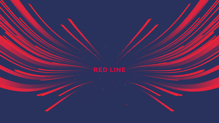 minimal dynamic covers design with color line vector image