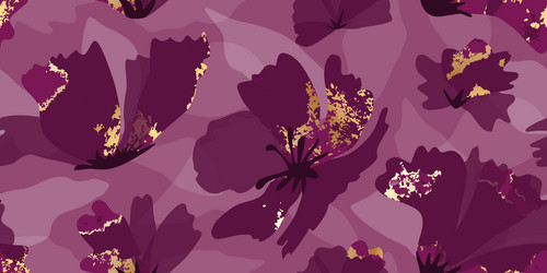 abstract background with beautiful flowers vector