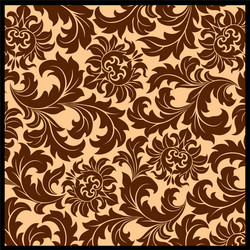 batik design style patterns are same for fabric vector image