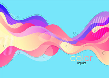 moving colorful abstract background dynamic vector image