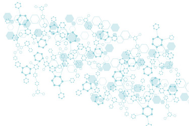 science network pattern connecting lines and dots vector image