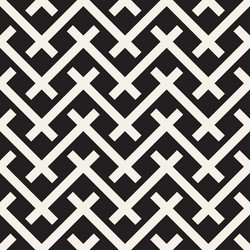 seamless pattern repeating geometric elements vector image