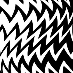 geometric simple zigzag print wave pattern vector image