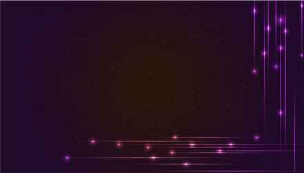 hi-tech background with glowing string luminous vector image