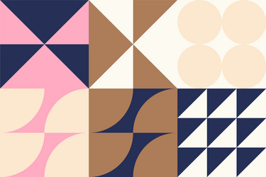 Abstract pattern design elements vector