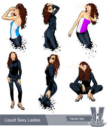 Sexy Ladies Vector Images (over 38,000)