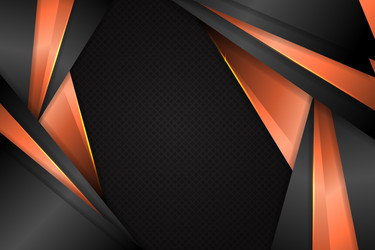 abstract background triangle shape with black vector image