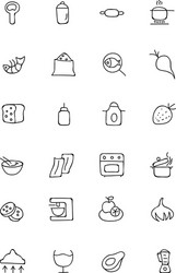 Food Doodle Icons - Hand Drawn vector