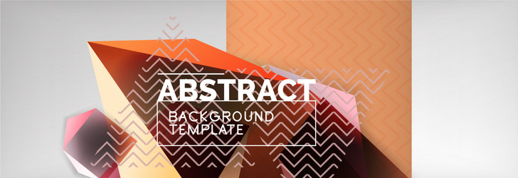 dark 3d triangular low poly shapes abstract vector image