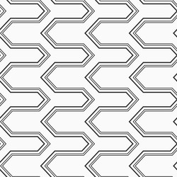 abstract seamless pattern hexagonal zigzag vector