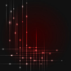 hi-tech background with glowing string luminous vector image