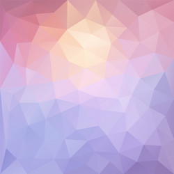 abstract background with triangular mosaic vector image