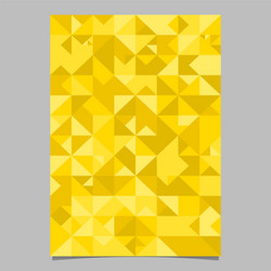 seamless polygonal mosaic triangle page template vector