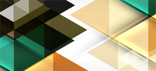 abstract triangle pattern colorful backdrop vector
