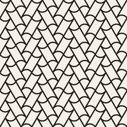 Geometric Line Pattern - Abstract Tiling vector image