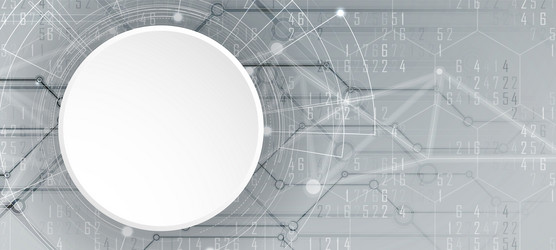 abstract futuristic circuit computer internet vector image