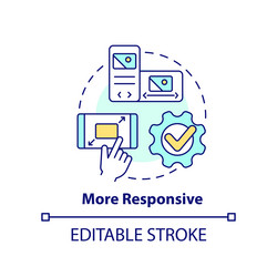 Customer first approach concept icon Royalty Free Vector