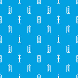 thermometer indicates low temperature pattern vector image