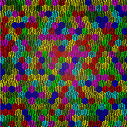 geometric pattern abstract background design vector image