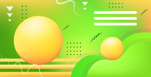 Web template with blank bars dynamical colorful vector