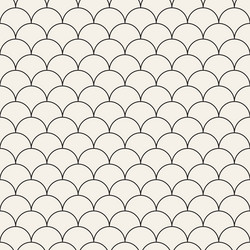 seamless pattern repeating geometric elements vector image