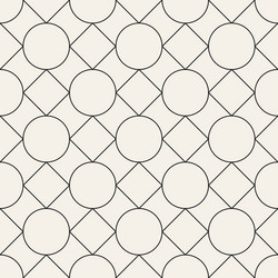 seamless pattern repeating geometric elements vector image