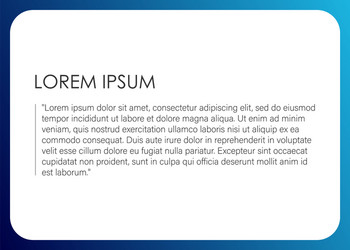 Gradient background for text quotation web vector