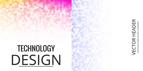 set of geometric pattern abstract background vector