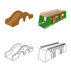 isolated object connection and design symbol vector image