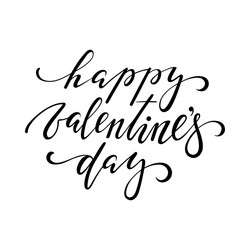 happy valentines day hand drawn creative vector