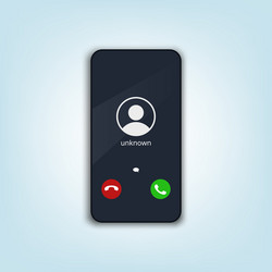 Telephone call button icon Royalty Free Vector Image