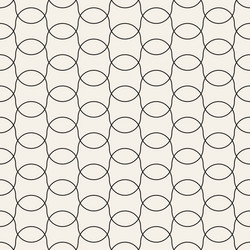 seamless pattern repeating geometric elements vector image