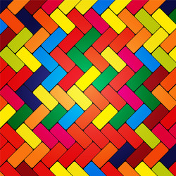 Geometric Color Block Abstract Background vector