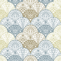 seamless pattern with abstract geometric vector image