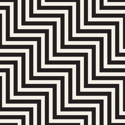 seamless pattern repeating geometric elements vector image