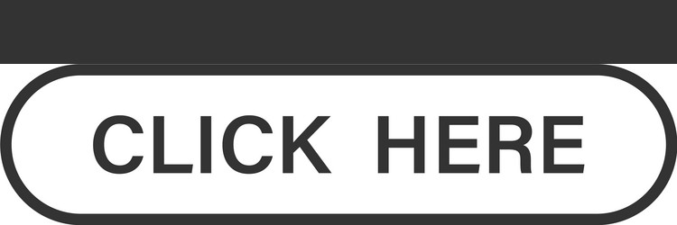 Click here icon web button isolated flat vector