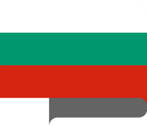 flag horizontal shape pointer for world map vector image