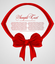 Abstract background with bow vector