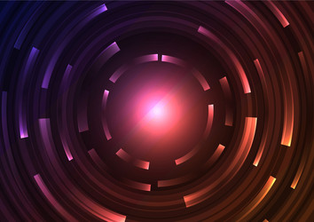 circle digital abstract sheet layer background vector image