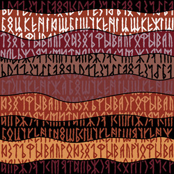 Writing ancient background old gothic seamless vector