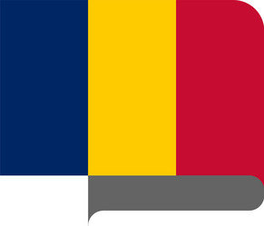 flag horizontal shape pointer for world map vector image
